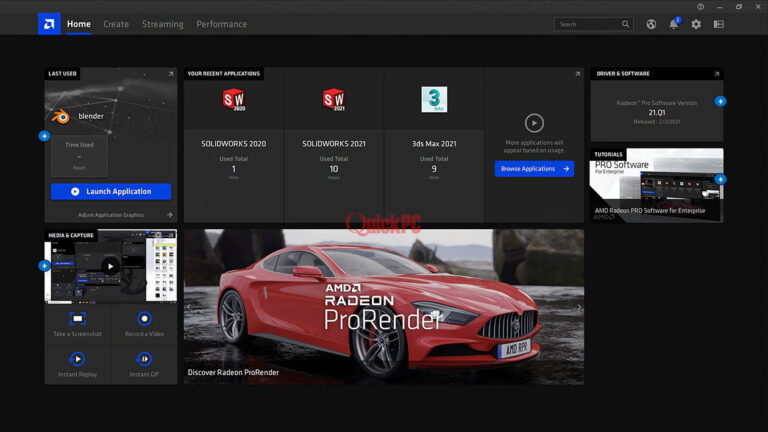 AMD เปิดตัว Radeon Pro Software for Enterprise 21.Q1 ปรับปรุงอินเทอร์เฟซให้ใช้งานง่ายและมีประสิทธิภาพเพิ่มขึ้น