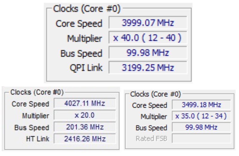 CPU-Z โปรแกรมตรวจสอบซีพียู มีแล้ว ดูยังไง (ตอนที่ 1) 6 Core Clock
