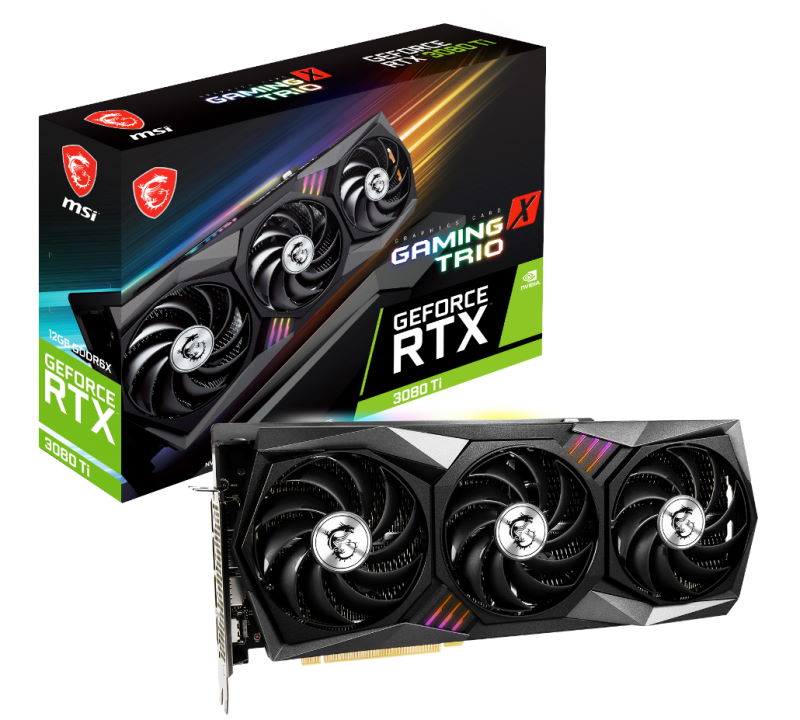 MSI เปิดตัวกราฟิกการ์ดรุ่นใหม่ล่าสุดในซีรีส์ GeForce RTX 3080 TI และ RTX 3070 TI 4 Gaming Trio