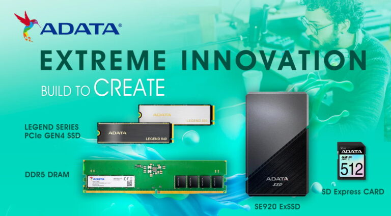 ADATA เปิดตัวผลิตภัณฑ์ใหม่ในงานออนไลน์ “Xtreme Innovations”