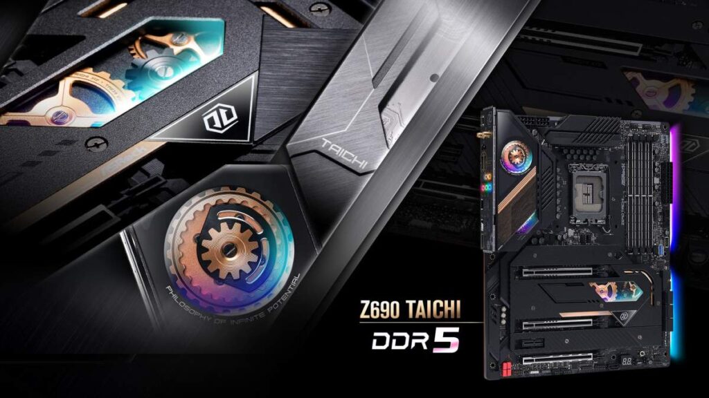 ASRock เปิดตัวเมนบอร์ด Z690 ซีรีส์ รองรับซีพียู อินเทล คอร์ เจนฯ 12 3 ASRock Z690 Taichi