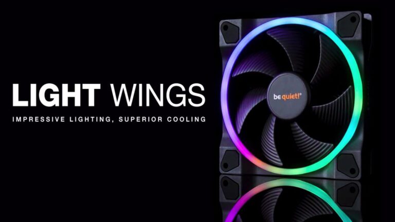 be quiet! LIGHT WINGS พัดลมระบายความร้อนคอมพิวเตอร์สัญชาติเยอรมนี