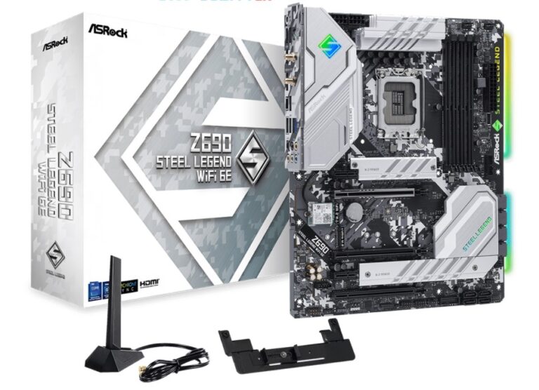 ASRock Z690 Steel Legend WiFi 6E สร้างสรรค์จินตนาการให้กับงานของคุณแบบไร้ขีดจำกัด