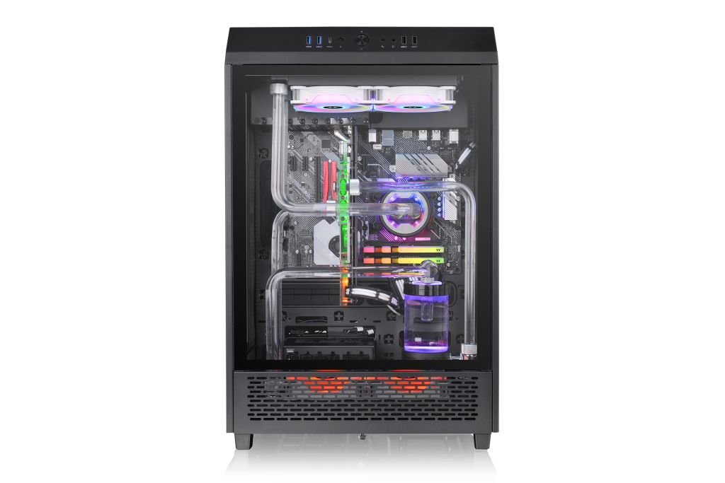 Thermaltake เปิดตัว The Tower 500 Black และ Snow Editions เคสทาวเวอร์ขนาดกลางที่เปิดมุมมองแบบพาโนรามา โชว์ความสวยของฮาร์ดแวร์ภายใน 10 DSC 968802