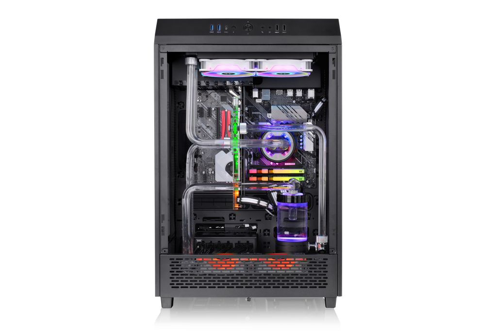 Thermaltake เปิดตัว The Tower 500 Black และ Snow Editions เคสทาวเวอร์ขนาดกลางที่เปิดมุมมองแบบพาโนรามา โชว์ความสวยของฮาร์ดแวร์ภายใน 11 DSC 968803