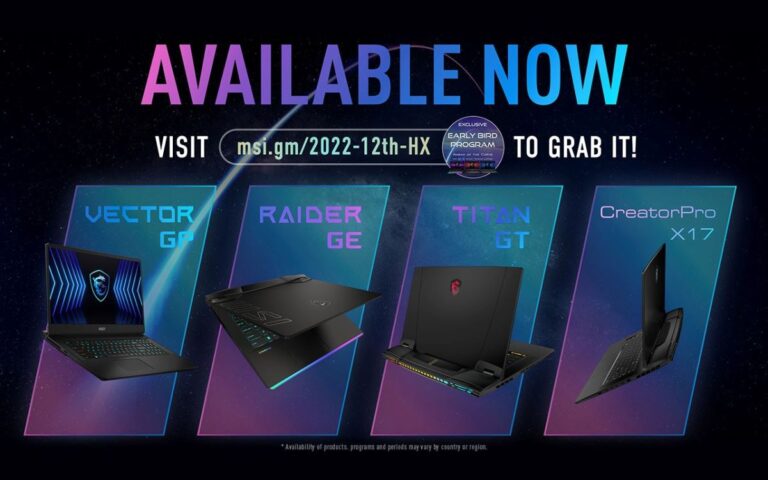 MSI จัดงาน MSIology: Ahead of the Curve เปิดตัวโน้ตบุ๊กระดับพรีเมี่ยม HX Series ที่ทรงพลังที่สุด ด้วยซีพียู Intel® HX series เจนฯ 12