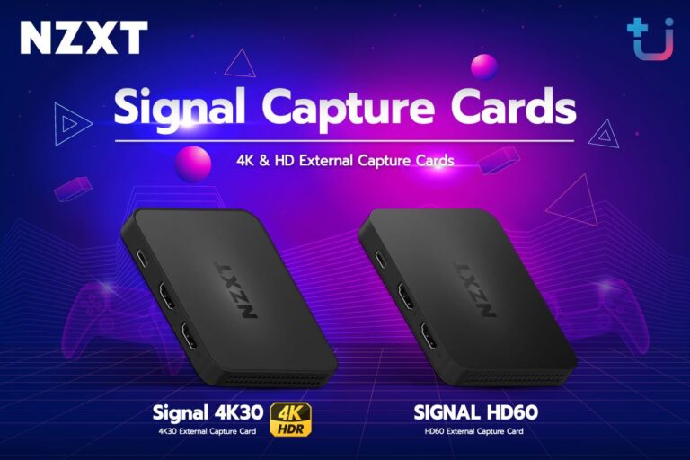 NZXT Signal Capture Card เปิดโลกใหม่ของการสตรีมที่ง่ายขึ้น และคมชัด ไม่ขัดจังหวะการเล่น