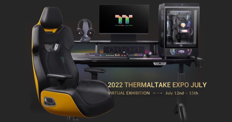 Thermaltake EXPO เปิดตัวเคส พาวเวอร์ซัพพลาย อุปกรณ์ระบายความร้อน แรม DDR5 รุ่นใหม่ และอุปกรณ์เกมมิ่งเกียร์ลงตลาดช่วงครึ่งหลังปี 2022