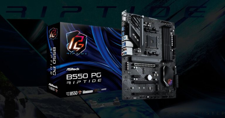 ASRock B550 PG RIPTIDE ครบเครื่อง เพื่อคอเกมที่กระหายในชัยชนะ