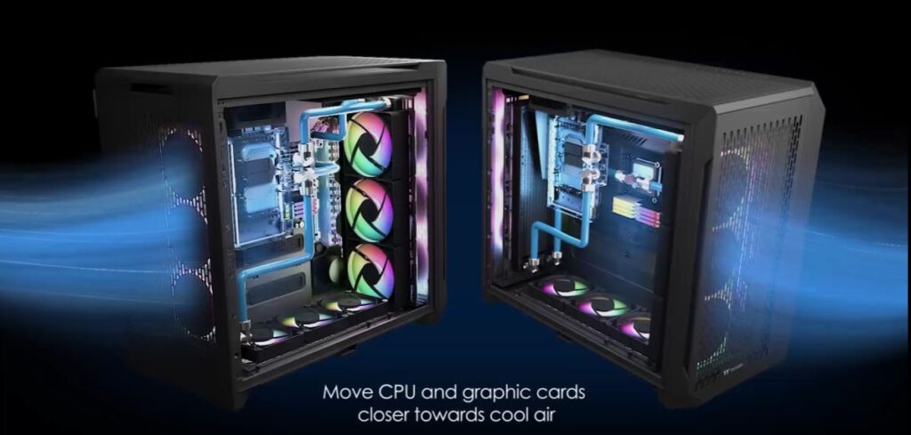 Thermaltake เปิดตัว CTE Form Factor Series เคสที่ออกแบบด้วยการคำนึงถึงการระบายความร้อนเป็นหลัก 2 CTE Case CPU GPU