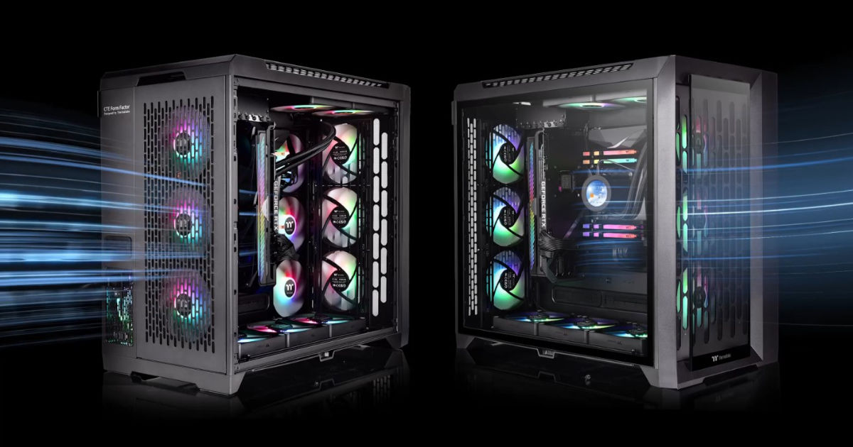 Thermaltake เปิดตัวเคส CTE C750 Full Tower Series เคสที่ออกแบบมาเพื่อจบทุกปัญหาเรื่องความร้อน 1 CTE C750 Cover