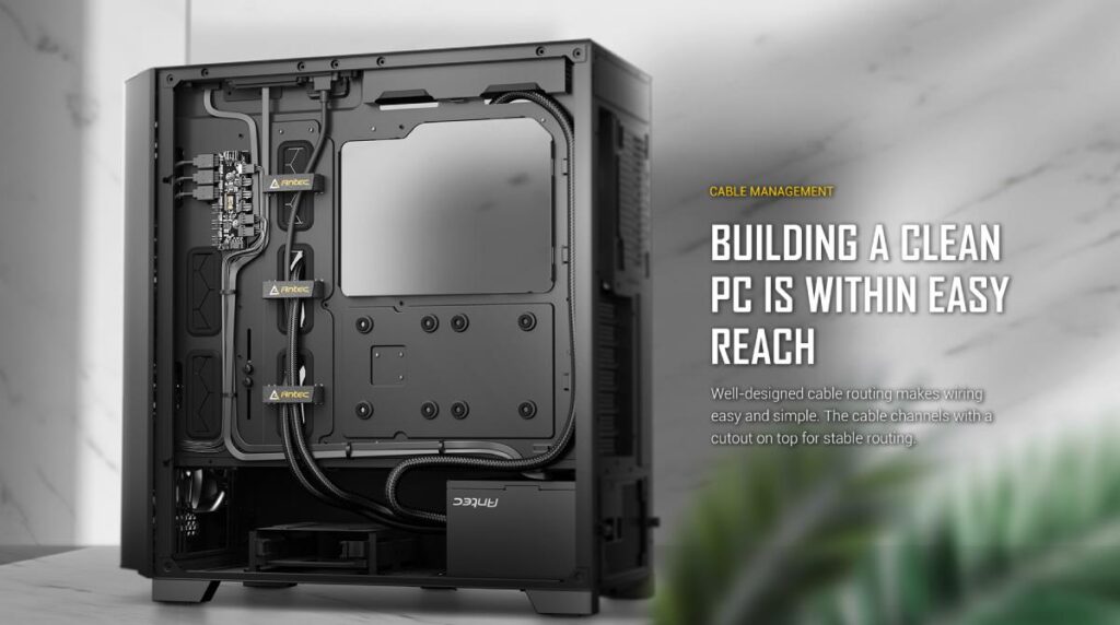 ascenti เปิดตัวเคสรุ่นใหม่ล่าสุด Antec P20C ARGB / P20C / P20C White กว้างใหญ่ ฟังก์ชั่นจัดเต็ม ราคาสุดคุ้ม 10 Pr Antec P20C 08
