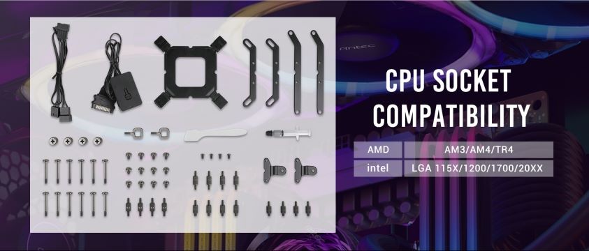 Ascenti เปิดตัว Antec Vortex ARGB Series ชุดระบายความร้อนด้วยน้ำรุ่นใหม่ล่าสุด พลังน้ำวน เย็น สวยสะกด 9 8