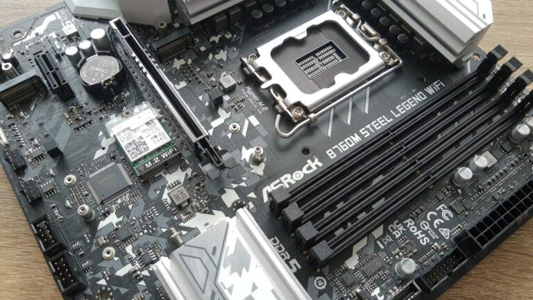 รีวิวเมนบอร์ด ASRock B760M Steel Legend WiFi รองรับซีพียู อินเทล คอร์ เจนฯ 12 และ 13