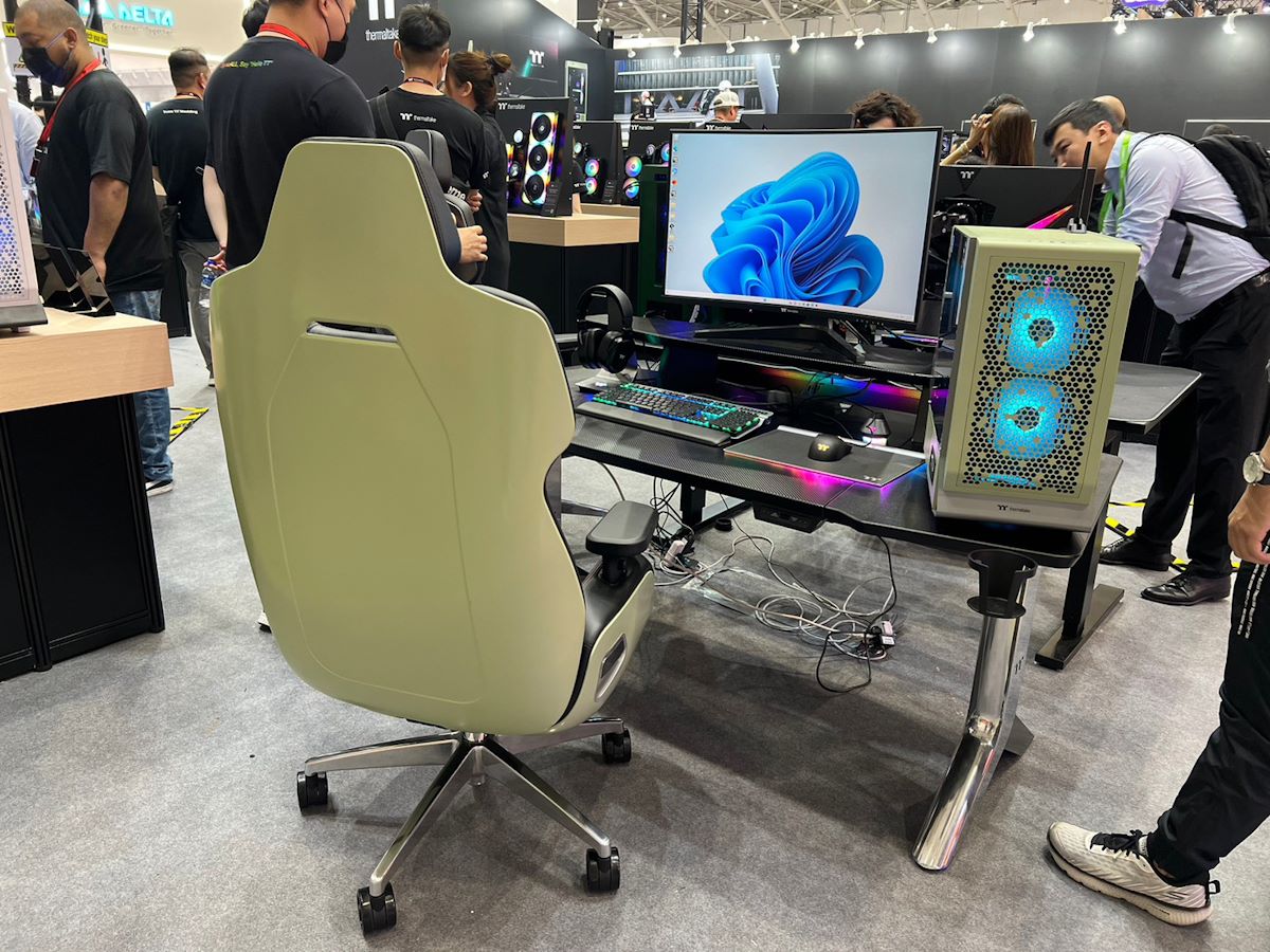 Thermaltake เปิดตัวเคส CTE Series และอุปกรณ์ต่าง ๆ ที่ใช้ สีพิเศษ Matcha Green ที่งาน COMPUTEX 2023 1 Tt Matcha Green computex 2023