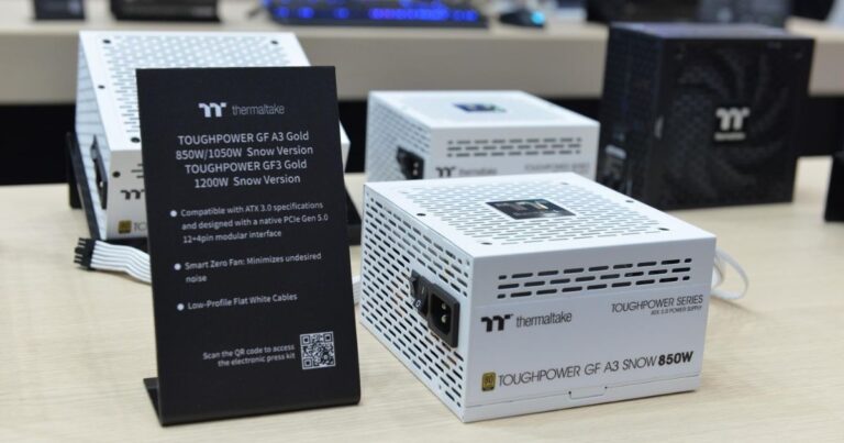 Thermaltake เปิดตัว Toughpower iRGB PLUS 1250W/1650W Titanium ดิจิทัลพาวเวอร์ซัพพลาย มาตรฐาน ATX 3.0 ที่งาน COMPUTEX 2023