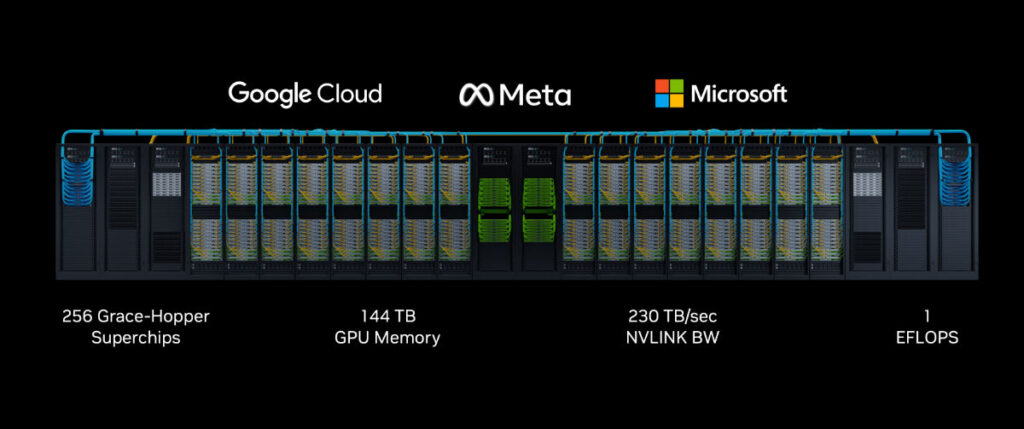 สรุปคีย์โน้ต NVIDIA CEO เปิดตัวแพลตฟอร์ม Generative AI สำหรับทุกอุตสาหกรรม ในงาน COMPUTEX 2023 3 dgx gh200 cpmtx23