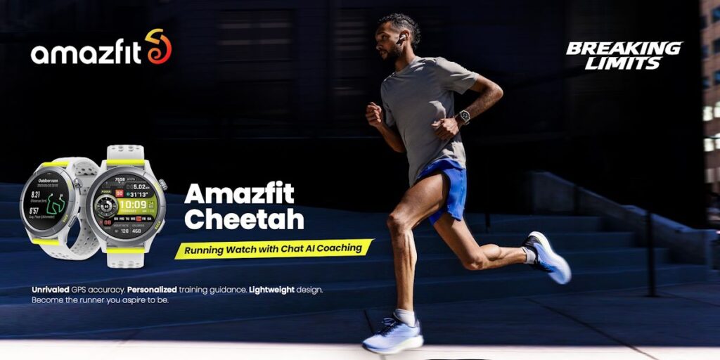 AMAZFIT CHEETAH: สมาร์ทวอทช์ซีรีส์ใหม่ ดีไซน์ตอบโจทย์นักวิ่ง มาพร้อมเทคโนโลยี GPS และ AI Coaching ที่เหนือชั้น 4 Cheetah Round 2