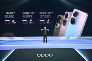 OPPO Reno10 Series 5G สมาร์ตโฟนที่มาพร้อมกับกล้องพอร์ตเทรตซูมได้ ให้ภาพสวย เริ่มต้น 13,990 บาท