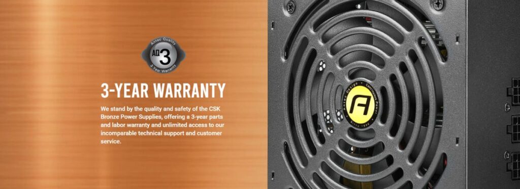 Antec CSK 750H พาวเวอร์ซัพพลาย 80 Plus Bronze คุณภาพดี ถอดสายได้ ราคาสุดคุ้ม 4 Pr CSK 750H ประกอบ3 result