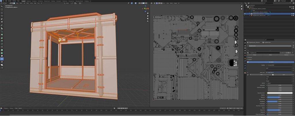 เบื้องหลังการชุบชีวิตม็อดเกมระดับตำนาน 'Portal: Prelude RTX' ด้วย NVIDIA RTX Remix 3 week66 freightelevator blender