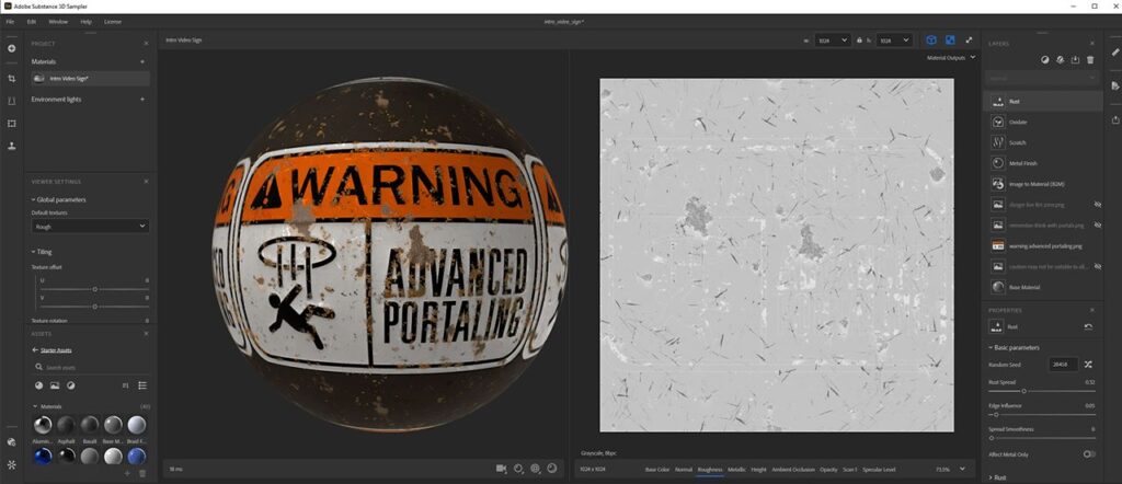เบื้องหลังการชุบชีวิตม็อดเกมระดับตำนาน 'Portal: Prelude RTX' ด้วย NVIDIA RTX Remix 4 week66 substance03 painter 2