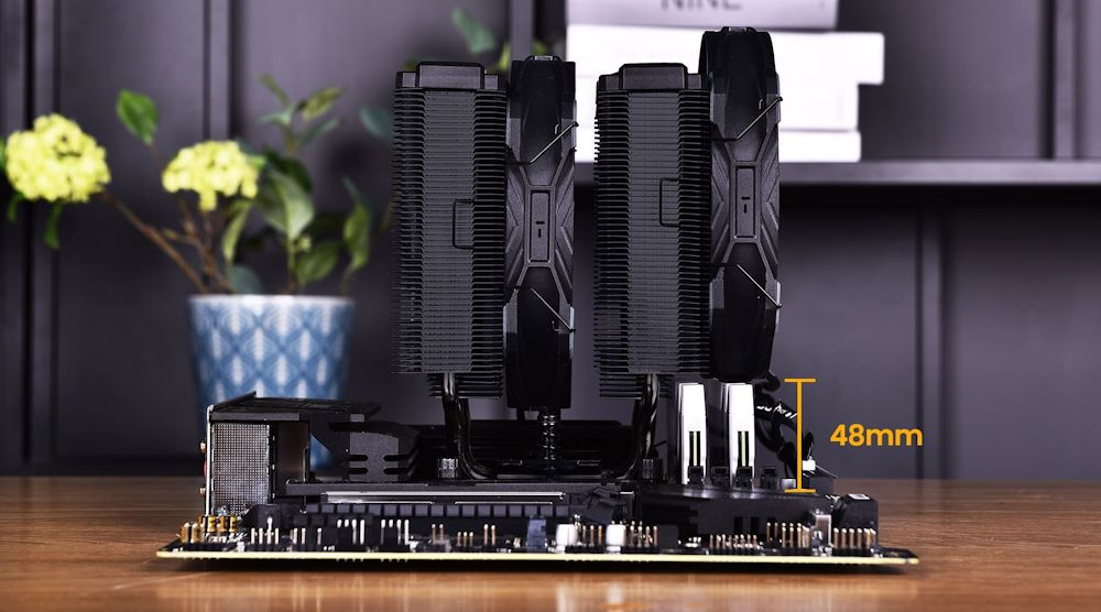 Thermaltake เปิดตัวฮีตซิงค์ประสิทธิภาพสูง TOUGHAIR 710 Black เย็น เงียบ เรียบร้อย ไร้แสงสีรบกวน 7 TOUGHAIR 710 RAM