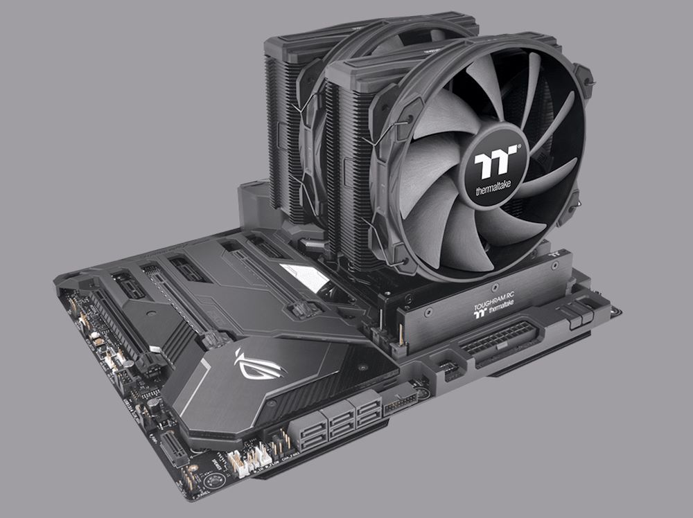 Thermaltake เปิดตัวฮีตซิงค์ประสิทธิภาพสูง TOUGHAIR 710 Black เย็น เงียบ เรียบร้อย ไร้แสงสีรบกวน 2 TOUGHAIR 710 install