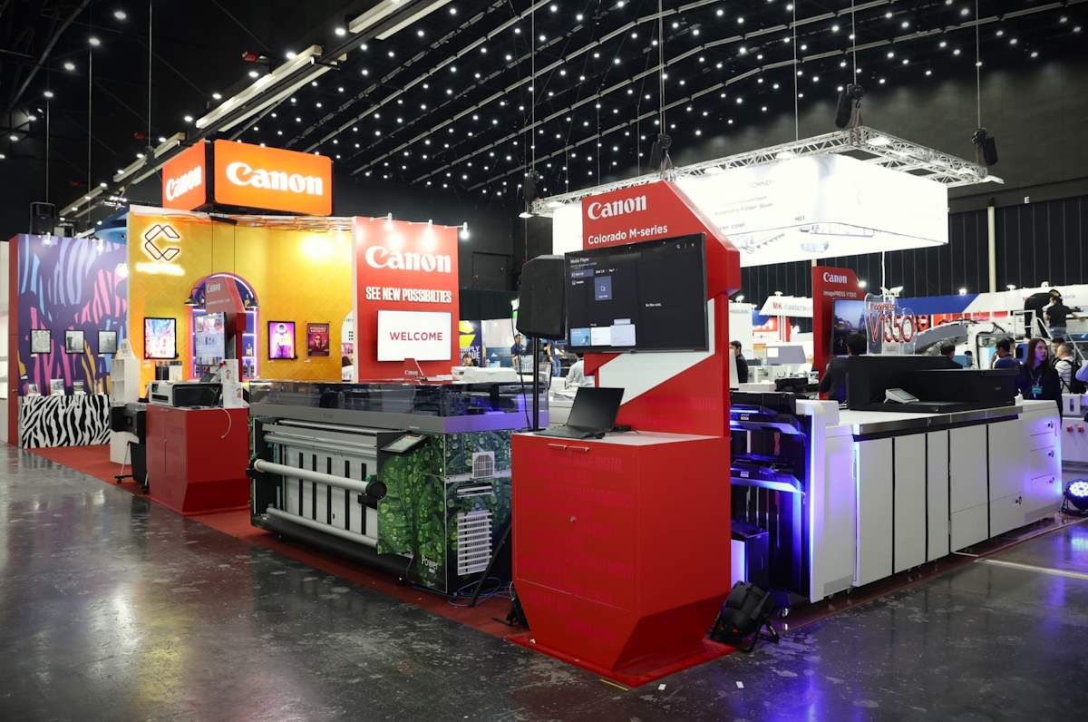 Canon at Pack Print International 2023 8