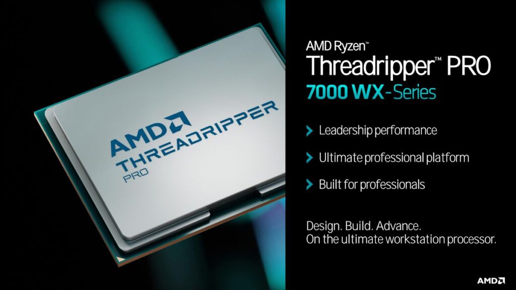 AMD เปิดตัวโปรเซสเซอร์ Ryzen Threadripper PRO 7000 WX-Series และ Ryzen Threadripper 7000 Series ผลิตภัณฑ์กลุ่มเวิร์คสเตชั่นรุ่นใหม่ 2 Threadripper 7000 Pro Series