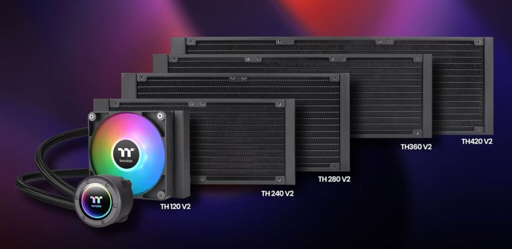 Thermaltake เปิดตัว TH V2 ARGB Sync AIO Liquid Cooler Series อัปเกรดใหม่ ดีไซน์ใหม่ 3 TH V2 ARGB Sync All In One Liquid Cooler