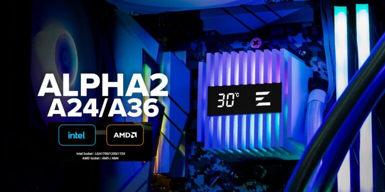 Ascenti เปิดตัว ZALMAN ALPHA2 SERIES ชุดระบายความร้อนด้วยน้ำระดับท็อป รองรับ TDP สูงสุด 320W ดีไซน์ไม่ซ้ำใคร