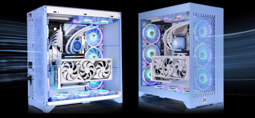 Thermaltake เปิดตัวเคส CTE E600 MX Mid Tower โดดเด่นด้วยการติดตั้ง GPU ได้สามรูปแบบ 4 CTE 600 MX Airflow