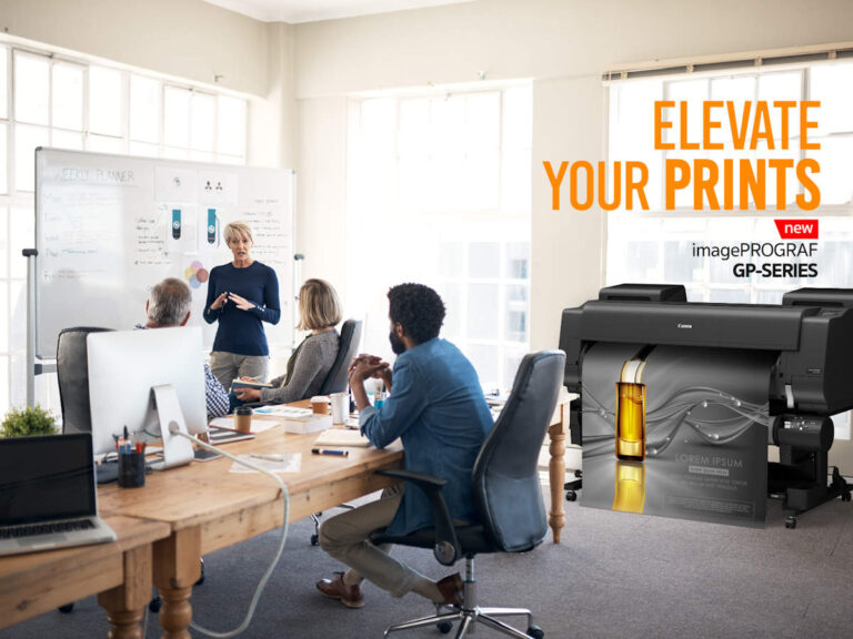 Canon imagePROGRAF GP และ imagePROGRAF PRO เครื่องพิมพ์หน้ากว้างตอบโจทย์อาร์ตเวิร์กเชิงพาณิชย์ความละเอียดสูง
