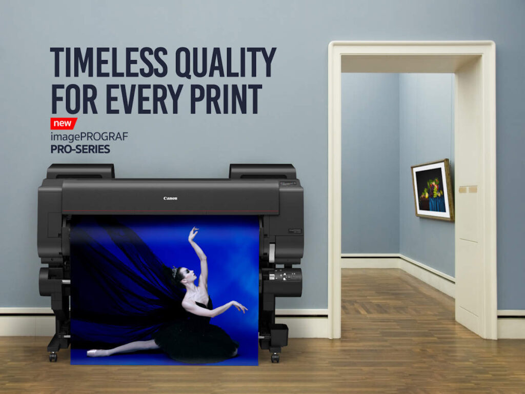 Canon imagePROGRAF GP และ imagePROGRAF PRO เครื่องพิมพ์หน้ากว้างตอบโจทย์อาร์ตเวิร์กเชิงพาณิชย์ความละเอียดสูง 3 Photo PRO Series 01