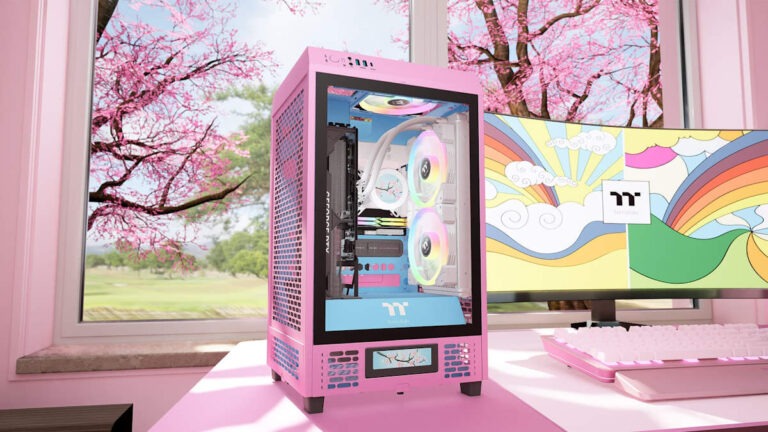 Thermaltake เปิดตัวเคสขนาดเล็ก Tower 200 Bubble Pink เพื่อเฉลิมฉลองเทศกาลดอกซากุระ