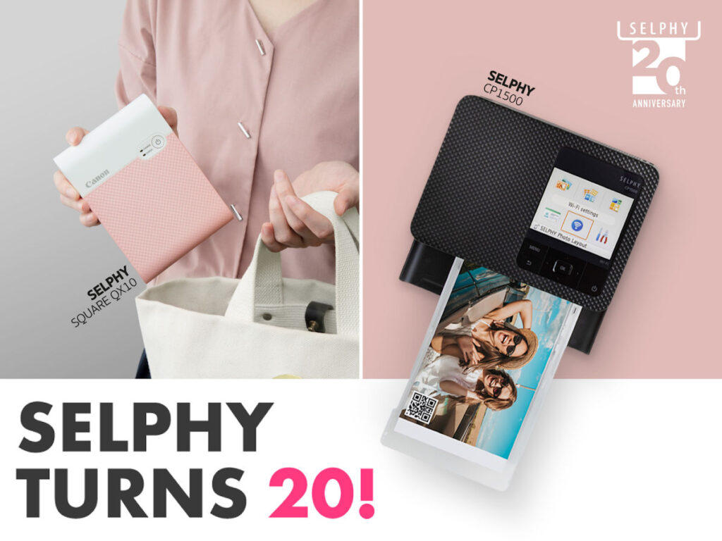 Canon ฉลองครอบรอบ 20 ปี เครื่องพิมพ์ภาพพกพา "SELPHY" ด้วยยอดขายทั่วโลกได้มากกว่า 17 ล้านเครื่อง 2 Canon SELPHY 01