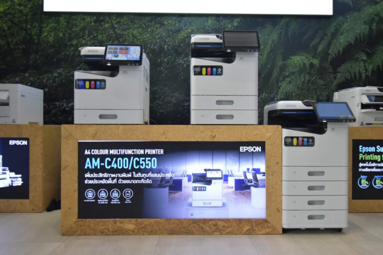 EPSON เดินหน้าขยายไลน์เครื่องพิมพ์เพื่อธุรกิจ พร้อมเปิดตัวซอฟต์แวร์ EcoFleet Management สร้างระบบนิเวศการพิมพ์ในองค์กรทุกขนาด