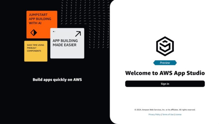 AWS เปิดตัว AWS App Studio บริการใหม่ช่วยสร้างแอปพลิเคชันด้วย AI