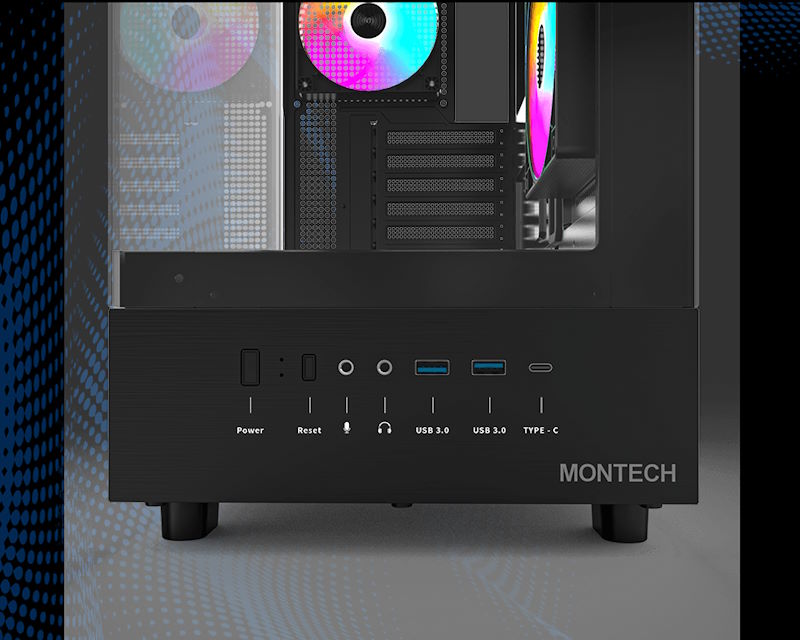MONTECH XR สานต่อความสำเร็จจากรุ่นเรือธง รองรับการ์ดจอ 40 Series ได้ทุกรุ่น สวยคุ้ม ฟังก์ชันครบ 2 MONTECH XR ภาพ 2