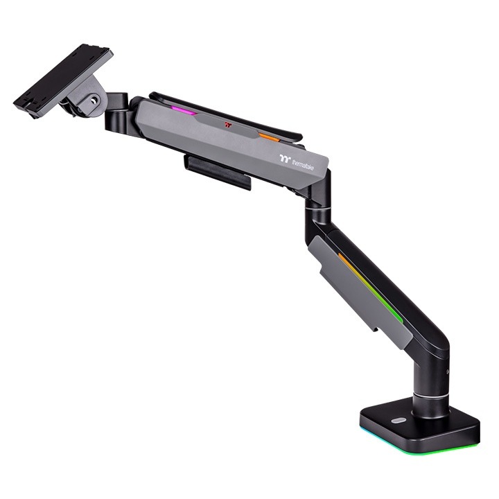 Thermaltake วางจำหน่ายแขนจับจอ มาพร้อมไฟ RGB มีทั้งแบบจอคู่และจอเดี่ยว 15 single rgb monitor arm img03