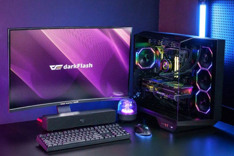 DarkFlash DY470 ATX เคสที่ออกแบบมาเพื่อรองรับการติดตั้งชุดระบายความร้อนด้วยน้ำไว้ด้านบนโดยเฉพาะ