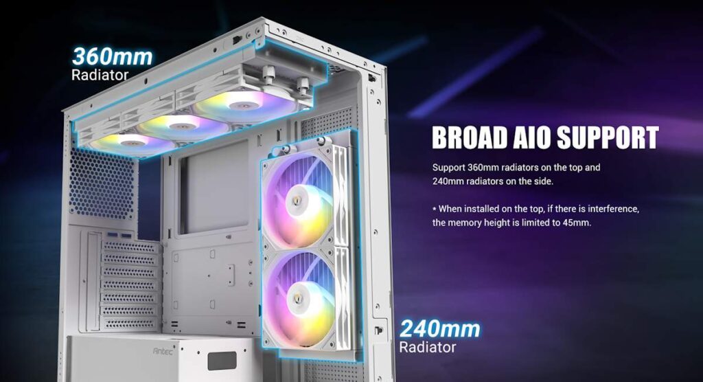 Ascenti พร้อมเสิร์ฟ Antec CX300 RGB ELITE เคสพาโนรามิค 4 พัดลม ราคา 1,590 บาท ความคุ้มค่าที่ทุกคนต้องตะลึง !! 5 Antec CX300 RGB ELITE 4