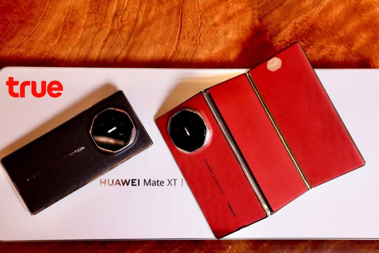 HUAWEI Mate XT Ultimate Design x True สมาร์ทโฟนจอพับ 3 ทบ รายแรกของโลก บนเครือข่ายที่ดีที่สุดจากทรู