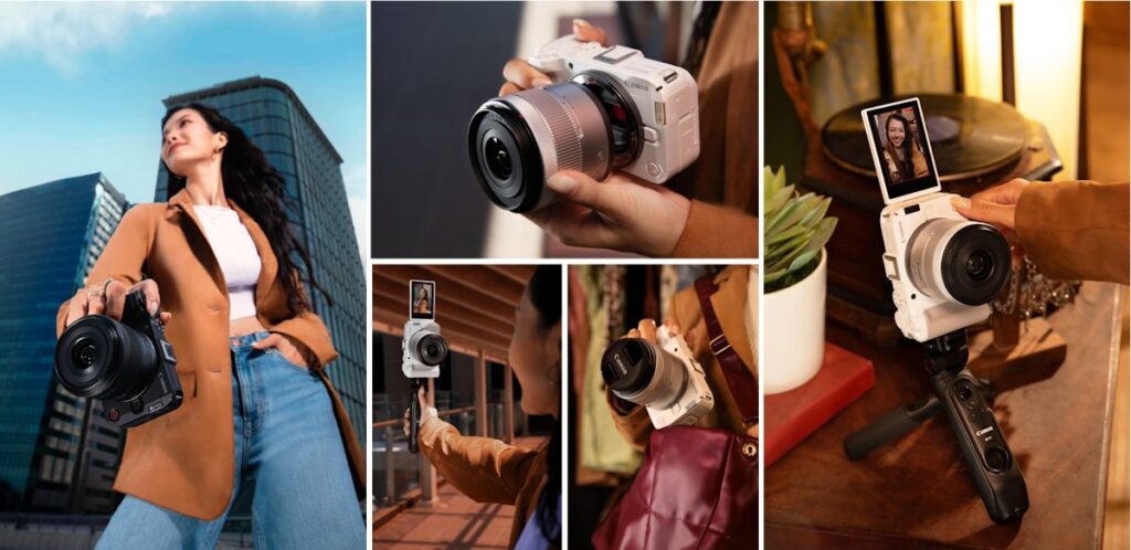 Canon เปิดตัว EOS R50 V และ PowerShot V1 พร้อมเลนส์ใหม่ 2 รุ่น RF-S14-30mm f/4-6.3 IS STM PZ และ RF20mm f/1.4L VCM 2 EOS R50 V image