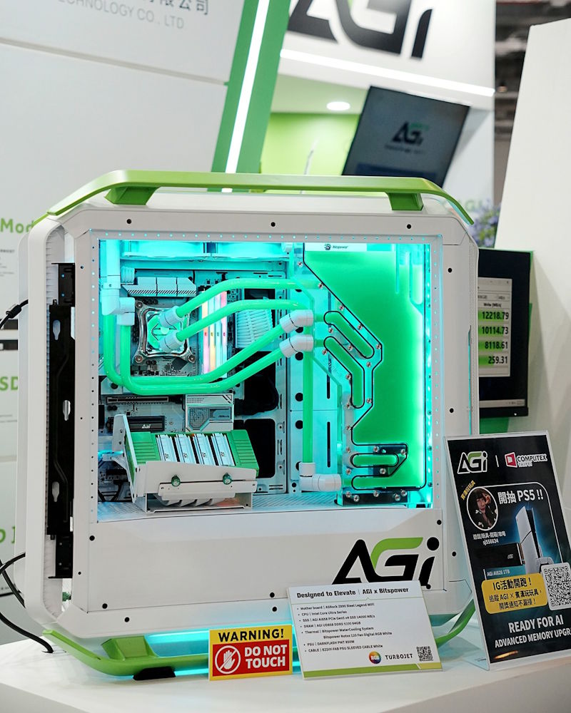 AGI เปิดตัววิสัยทัศน์ใหม่แห่งการจัดเก็บข้อมูลในงาน COMPUTEX 2025 4 AGI DDR SSD