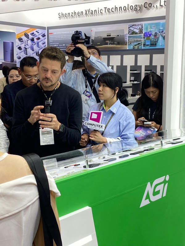 AGI เปิดตัววิสัยทัศน์ใหม่แห่งการจัดเก็บข้อมูลในงาน COMPUTEX 2025 5 AGI act 6