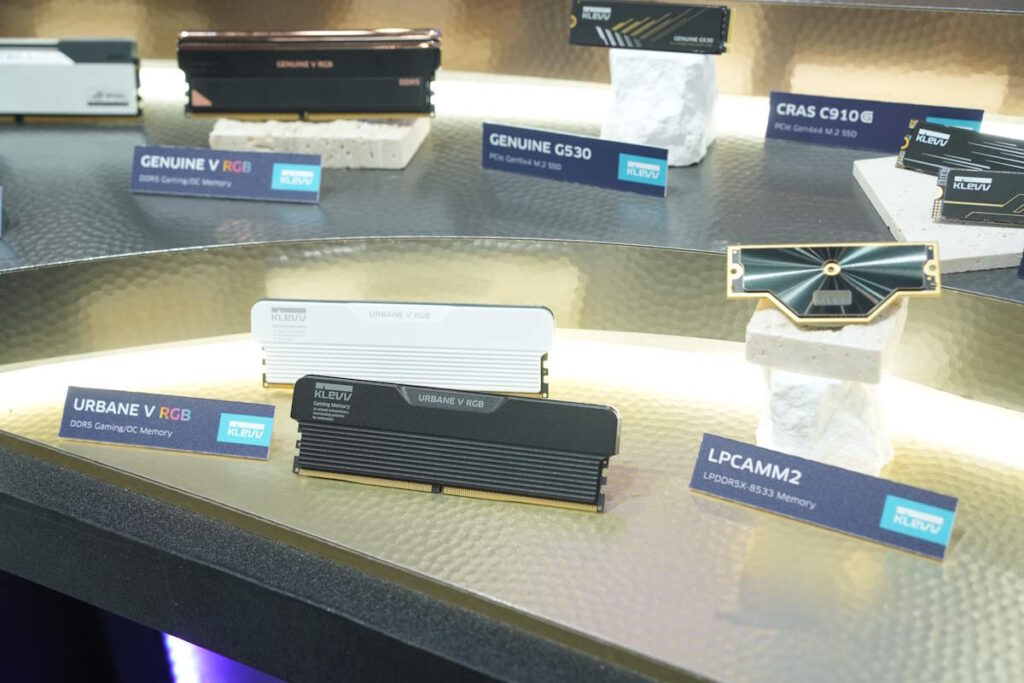 ESSENCORE และ KLEVV จัดแสดงผลิตภัณฑ์ล่าสุดในงาน COMPUTEX TAIPEI 2025 5 DSC04239