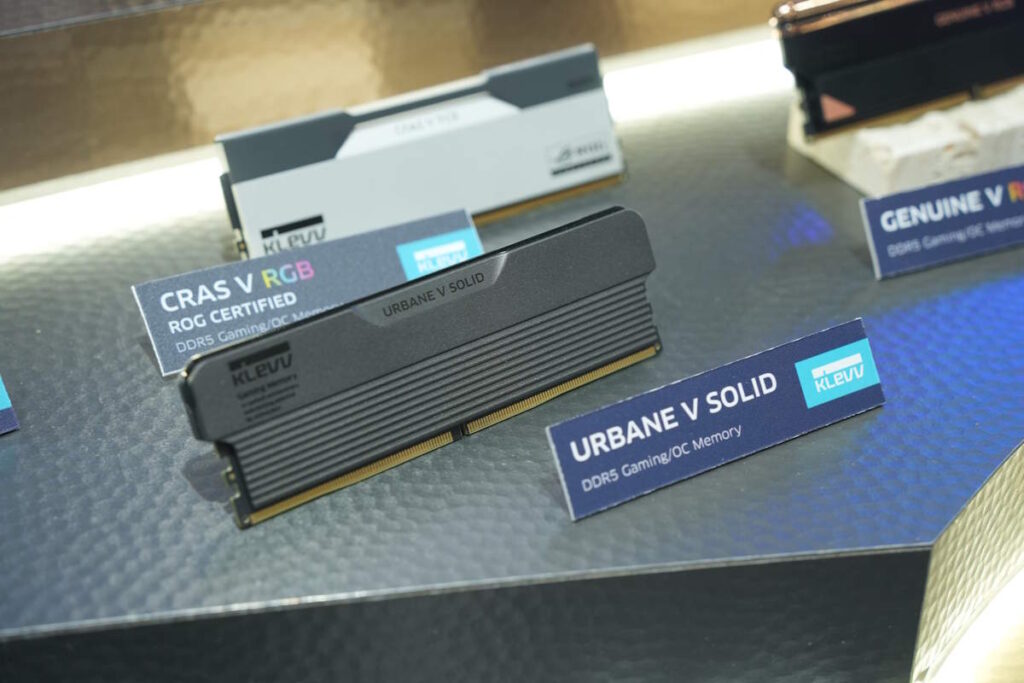ESSENCORE และ KLEVV จัดแสดงผลิตภัณฑ์ล่าสุดในงาน COMPUTEX TAIPEI 2025 4 DSC04244
