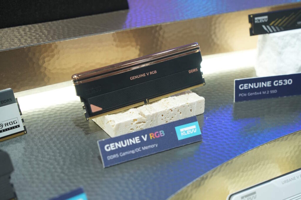 ESSENCORE และ KLEVV จัดแสดงผลิตภัณฑ์ล่าสุดในงาน COMPUTEX TAIPEI 2025 7 DSC04247